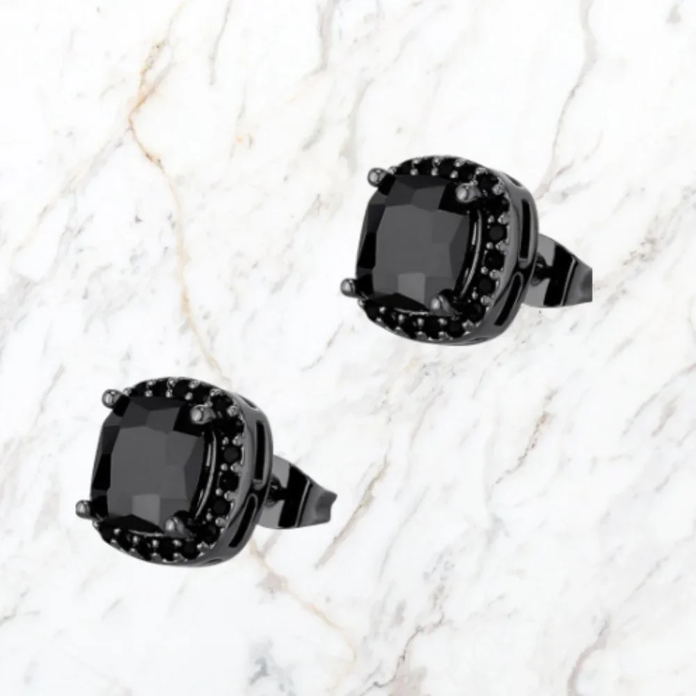 925 Sterling Silver Earrings Cubic Zirconia Stones